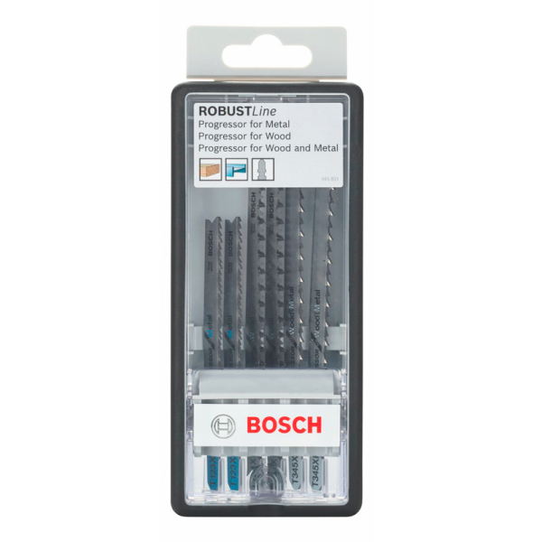 Набор пилок Bosch Robust Line Progressor, 6 шт
