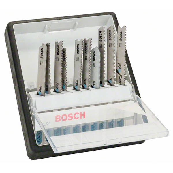 Набор пилок Bosch Robust Line Metal Expert, 10 шт