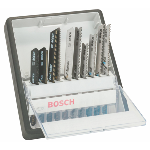 Набор пилок Bosch Robust Line Top Expert, 10 шт