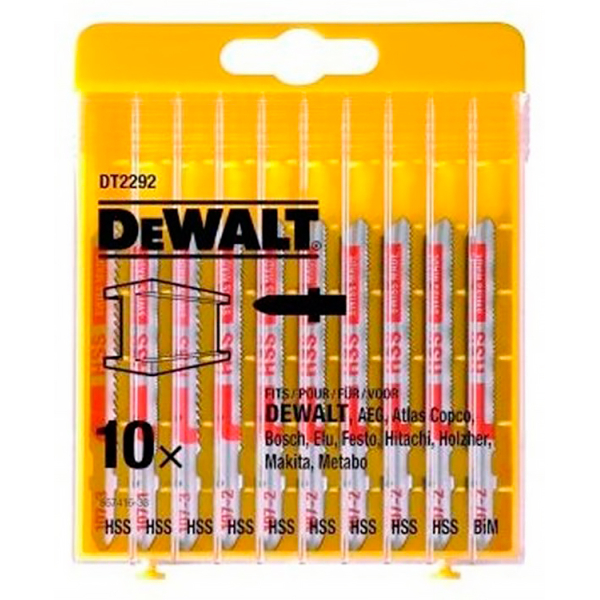 Набор полотен по металу DeWALT DT2292