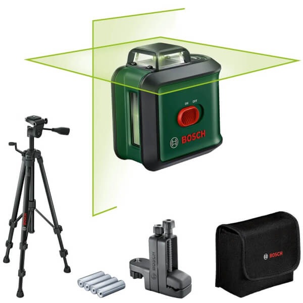 Лазерний нівелір Bosch UniversalLevel 360 Premium Set зі штативом TT 150, тримачем MM 3 та чохлом