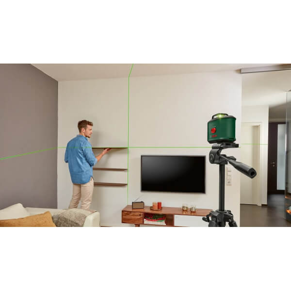 Лазерный нивелир Bosch UniversalLevel 360 Premium Set со штативом TT 150, держателем MM 3 и чехлом