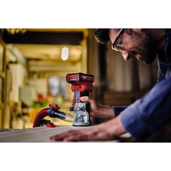 Акумуляторний окантувальний фрезер Einhell TP-ET 18 Li BL, каркас