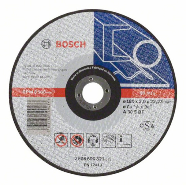Круг отрезной Bosch Expert for Metal прямой 180×3 мм