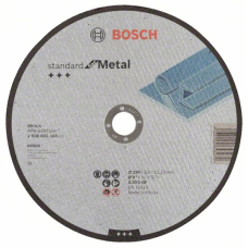 Круг отрезной Bosch Standard for Metal прямой 230×3 мм