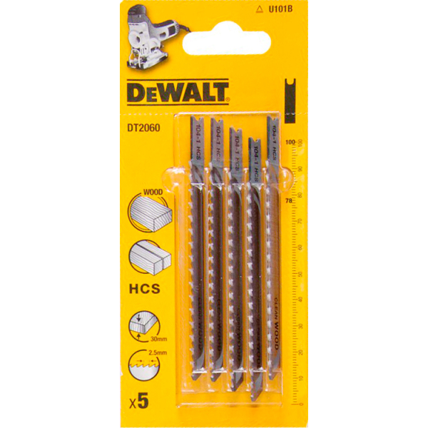 Пильное полотно по дереву и пластику DeWalt DT2060