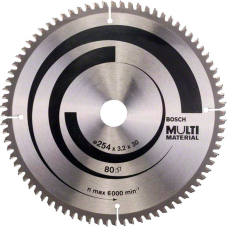 Пильний диск Bosch Multi Material 254 мм 80 зубців