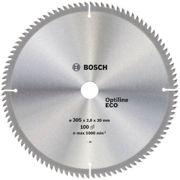 Пильный диск Bosch Optiline Eco 305×2,8×30 мм, 100 зубьев