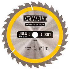 Пильный диск DeWALT DT1940, 184х16 мм