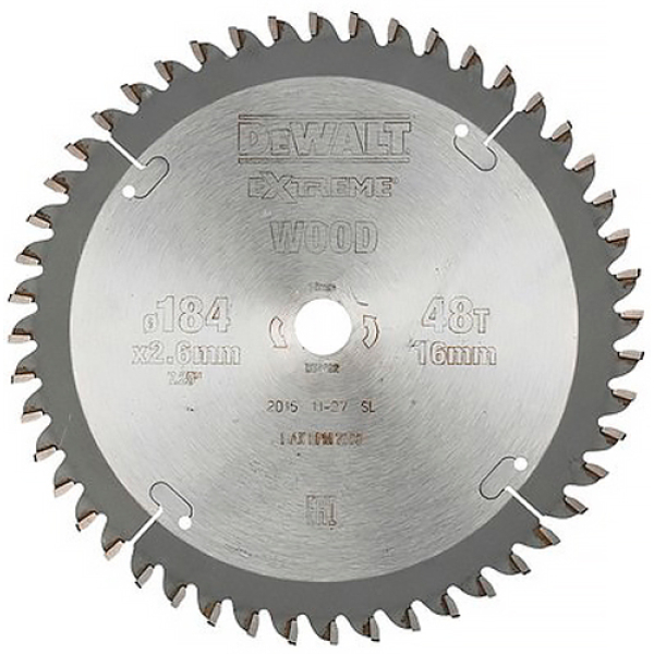 Пильный диск DeWALT DT4092, 184х16 мм