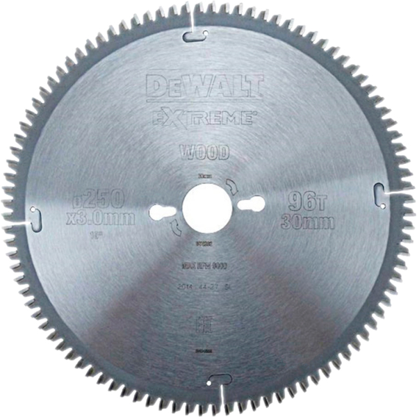Пильный диск DeWALT DT4282, 250х30 мм