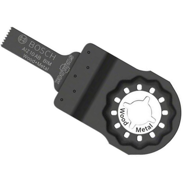 Погружное пильное полотно Bosch Starlock BIM AIZ 10 AB Wood and Metal