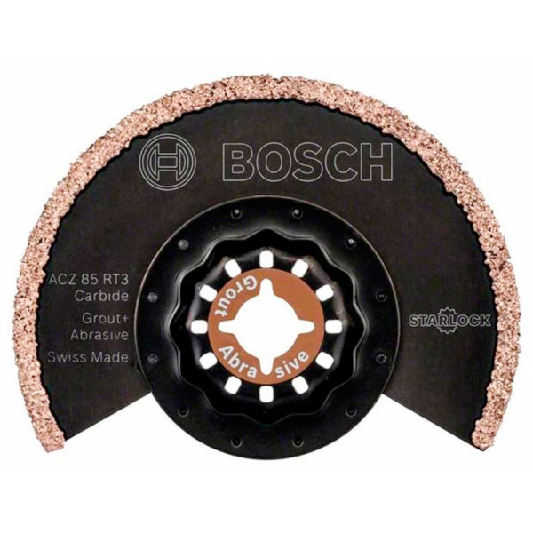 Сегментное пильное полотно Bosch Starlock Carbide-RIFF ACZ 85 RT3
