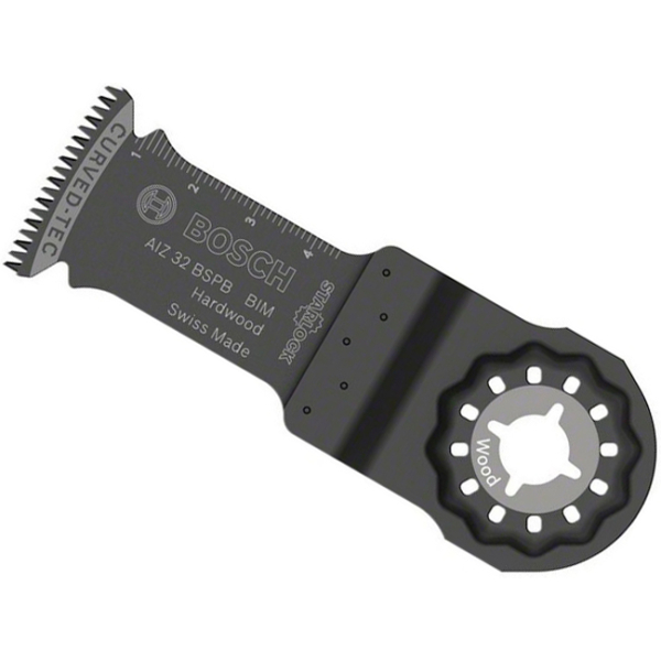 Погружное пильное полотно Bosch Starlock BIM AIZ 32 BSPB Hard Wood