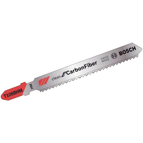 Пилка Bosch по пластику T 108 BHM, 2,2×92 мм, 3 шт