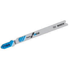 Пилка Bosch по металлу T 118 A, 1,1-1,5×92 мм, 5 шт