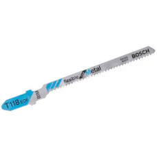 Пилка Bosch по металлу T 118 EOF, 1,5×83 мм, 5 шт