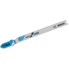 Пилка Bosch по металлу T 218 A, 1,1-1,5×92 мм, 5 шт