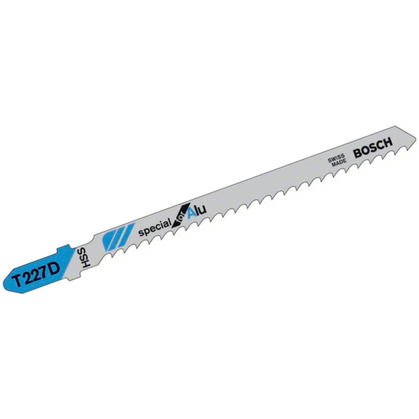 Пилка Bosch по металлу T 227 D, 3×100 мм, 5 шт