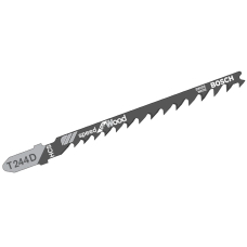 Пилка для лобзика Bosch по дереву T 244 D, 4-5,2×100 мм, 25 шт