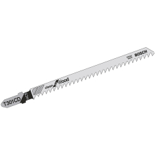 Пилка для лобзика Bosch по дереву T 301 CD, 3×117 мм, 5 шт