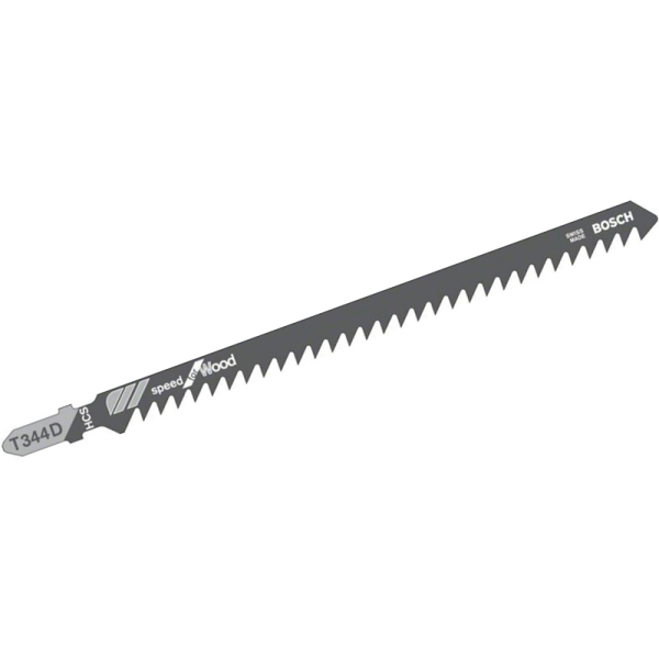 Пилка для лобзика Bosch по дереву T 344 D, 4×152 мм, 3 шт