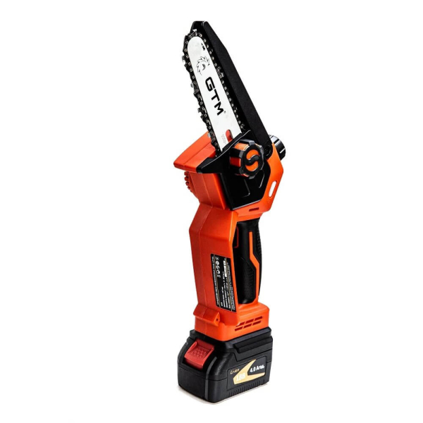 Акумуляторна ланцюгова пила GTM CS18/127BL KIT, 1×18 V 4.0 Ah, з/п