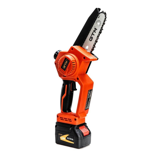 Акумуляторна ланцюгова пила GTM CS18/127BL KIT, 1×18 V 4.0 Ah, з/п