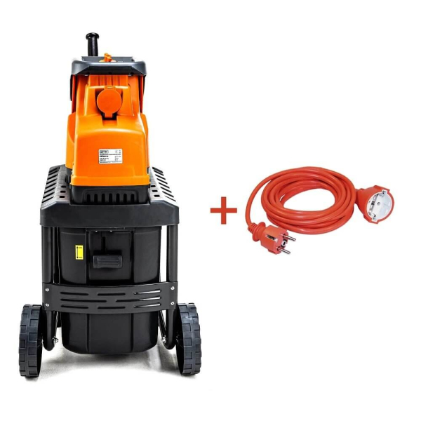 Измельчитель садовый GTM DS2800/45_KIT + удлинитель 10 м