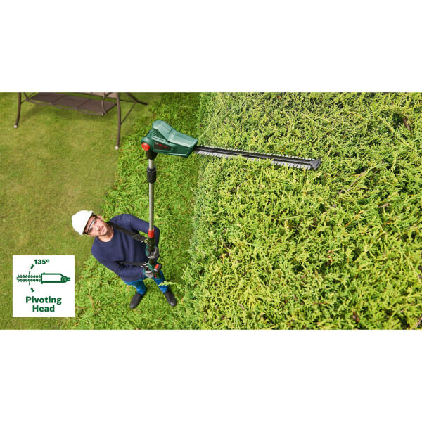Кусторез аккумуляторный Bosch UniversalHedgePole 18, 1 акб 18 В 2.5 Ah и з/у AL 18V-20