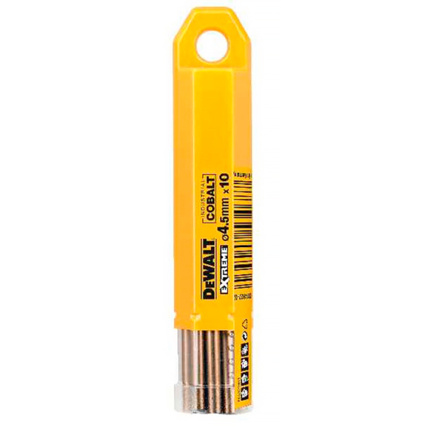 Спиральное сверло по металлу DeWalt 10×84×133 мм, 10 шт