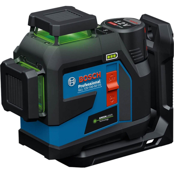 Лазерний нівелір Bosch GLL 12V-100-33 CG Professional