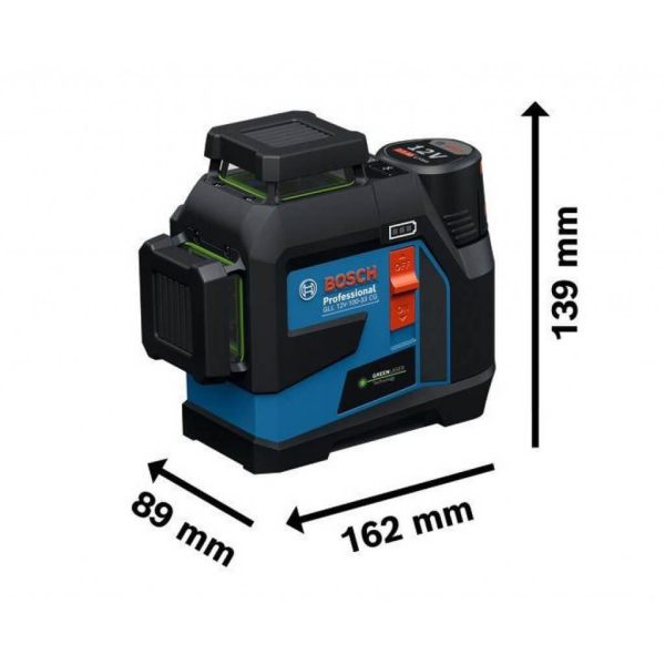 Лазерный нивелир Bosch GLL 12V-100-33 CG Professional