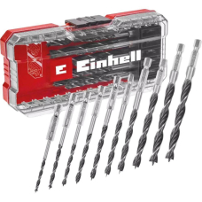 Набор сверл по дереву Einhell, S-Case, 10 шт