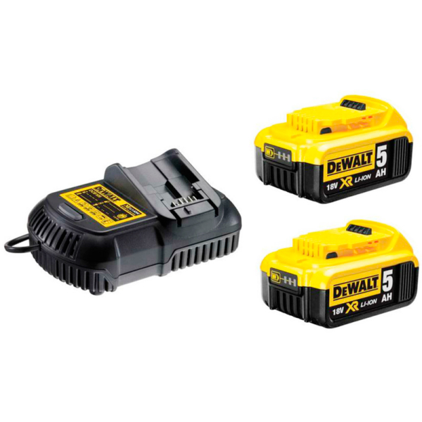 Зарядное устройство с двумя аккумуляторами DeWALT DCB115P2