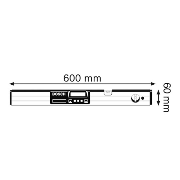 Цифровой уклономер Bosch GIM 60 Professional