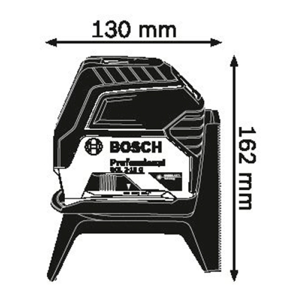 Комбинированный лазер Bosch GCL 2-15 G Professional