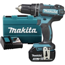 Аккумуляторный ударный шуруповерт Makita DHP482RF, 1x3.0Ah, з/у