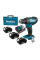 Аккумуляторная ударная шуруповерт Makita DHP482RFE3, 3х3.0Ah, з/у, кейс
