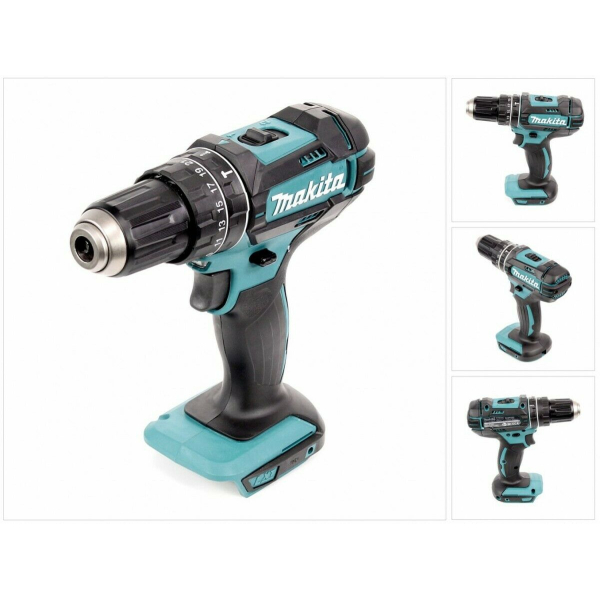 Аккумуляторная ударная шуруповерт Makita DHP482RFE3, 3х3.0Ah, з/у, кейс