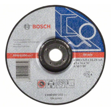 Круг зачистной Bosch Expert for Metal 180×6 мм, выпуклый