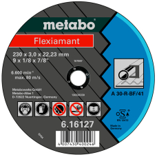 Відрізний круг Metabo Flexiamant TF 41, 150x3x22,23 мм, прямий