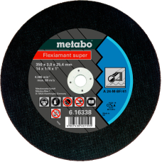 Отрезной круг Metabo Flexiamant Super TF 41, 400x3x25,4 мм, прямой