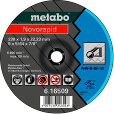 Відрізний круг Metabo Novorapid TF 41, 150x1,6x22,23 мм, прямий