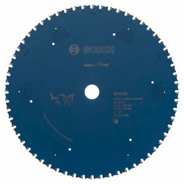Пильный диск Bosch Expert for Steel, 305x25,4x2,6 мм, 60