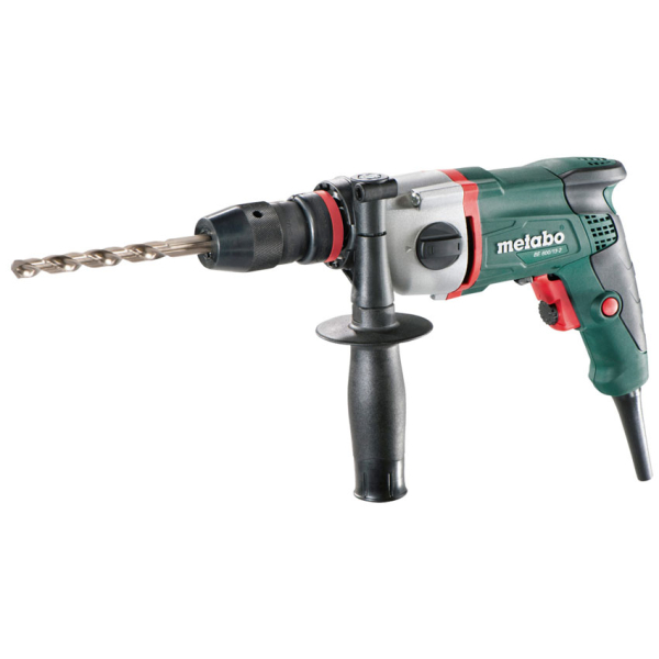 Дрель Metabo BE 600/13-2 с чемоданом MetaLoc