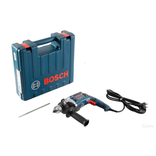 Дрель ударная Bosch GSB 16 RE (БЗП), кейс