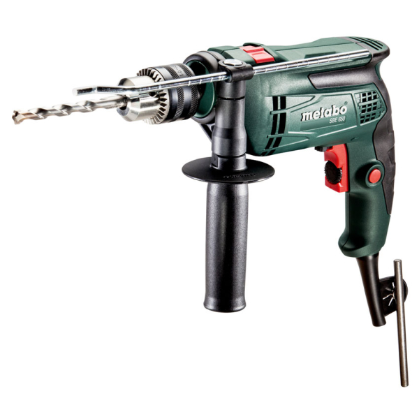 Дриль ударний Metabo SBE 650, з кейсом