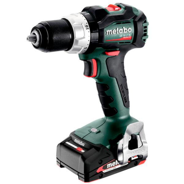 Аккумуляторный ударный шуруповерт Metabo SB 18 LT BL, 2x2.0 Ah, з/у ASC 55, кейс MetaBox