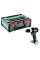 Аккумуляторный шуруповерт Metabo BS 18 LT BL, каркас, в MetaBox